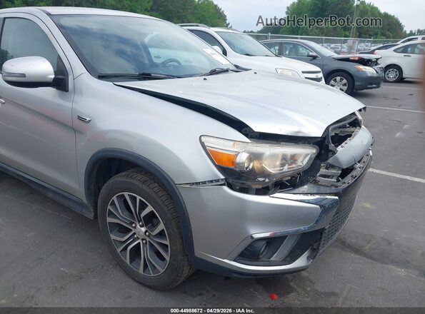 JA4AP3AW6JU013151 2018 MITSUBISHI OUTLANDER SPORT Silver 