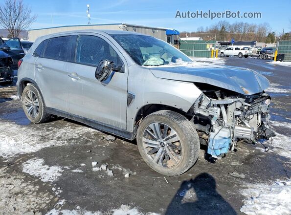 JA4APVAU0MU012849 2021 MITSUBISHI OUTLANDER Silver Delantero derecho