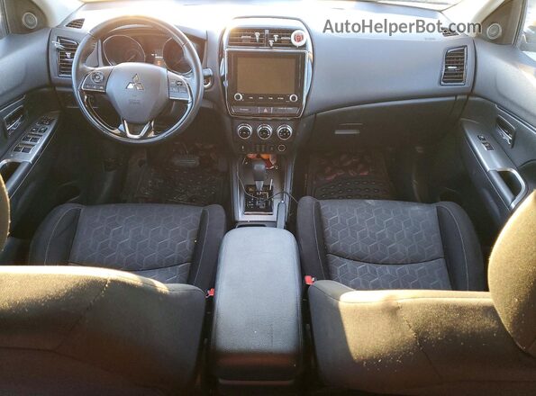 JA4APVAU9MU010145 2021 MITSUBISHI OUTLANDER Black Dashboard view