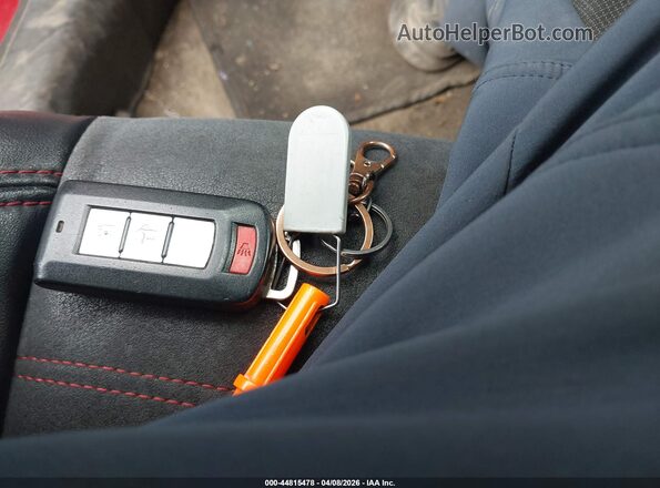 JA4AR3AW4JU002272 2018 MITSUBISHI OUTLANDER SPORT Red Widok deski rozdzielczej