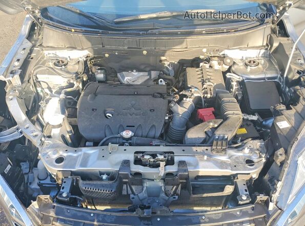 JA4ARUAU6SU008564 2025 MITSUBISHI OUTLANDER Silver Engine compartment view