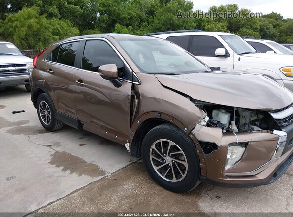 JA4AS3AA8LZ001737 2020 MITSUBISHI ECLIPSE CROSS Brown Widok wnętrza z tyłu