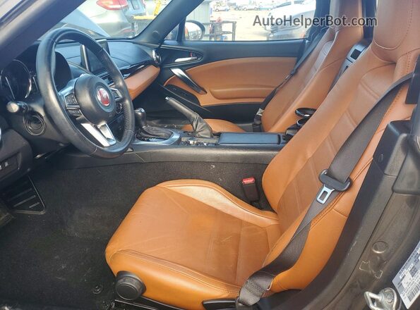JC1NFAEK4H0101975 2017 FIAT 124 Серый Вид салона спереди