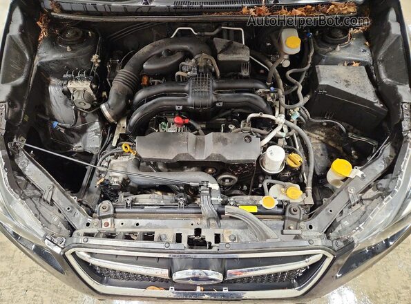JF1GPAP66GH286092 2016 SUBARU IMPREZA Black ძრავის განყოფილების ხედი