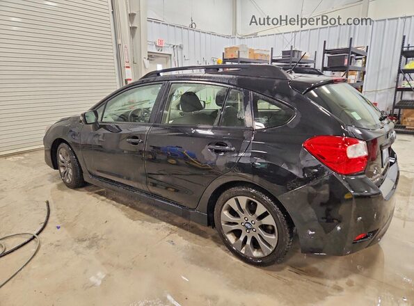 JF1GPAP66GH286092 2016 SUBARU IMPREZA Black უკანა მარცხენა