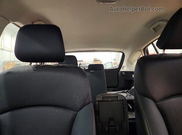 JF1GPAP66GH286092 2016 SUBARU IMPREZA Black უკანა სავარძლების ხედი