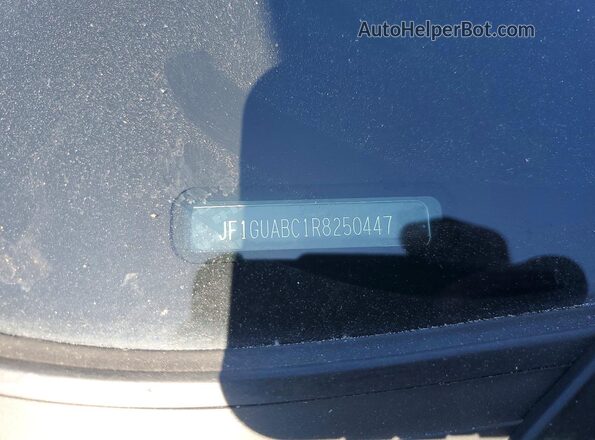 JF1GUABC1R8250447 2024 SUBARU IMPREZA Black Вид підкапотного простору