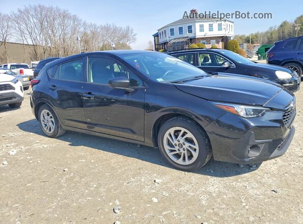 JF1GUABC1R8250447 2024 SUBARU IMPREZA Black Передня права чверть