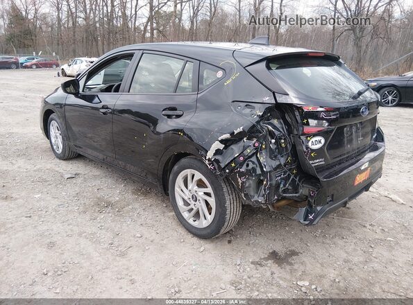 JF1GUABC3R8395389 2024 SUBARU IMPREZA Black უკანა მარცხენა