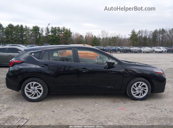 JF1GUABC3R8395389 2024 SUBARU IMPREZA Black უკანა სალონის ხედი