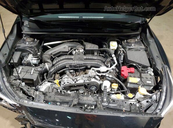 JF1GUABC3S8251024 2025 SUBARU IMPREZA Black Vista del compartimento del motor