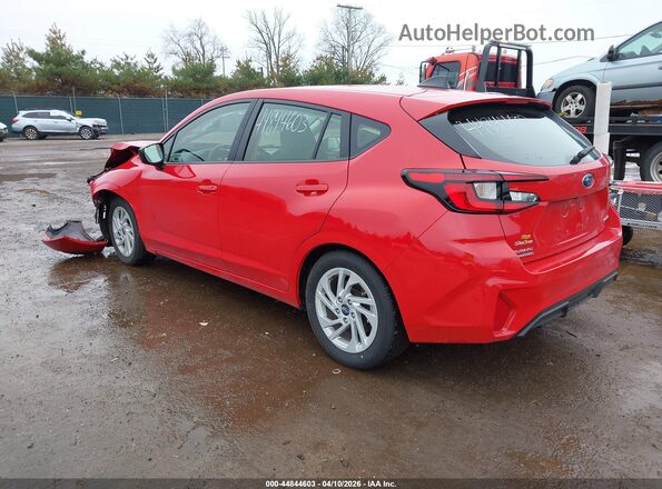 JF1GUABC4S8323039 2025 SUBARU IMPREZA Red უკანა მარცხენა