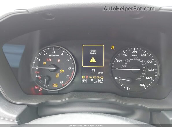 JF1GUABC4S8323039 2025 SUBARU IMPREZA Red უკანა სავარძლების ხედი