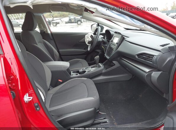 JF1GUABC4S8323039 2025 SUBARU IMPREZA Red წინა სალონის ხედი