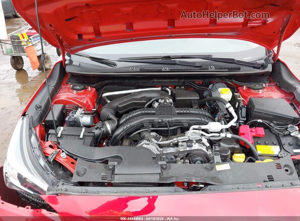 JF1GUABC4S8323039 2025 SUBARU IMPREZA Red უკანა ხედი