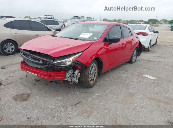 JF1GUABC6R8903161 2024 SUBARU IMPREZA Красный Передняя левая четверть
