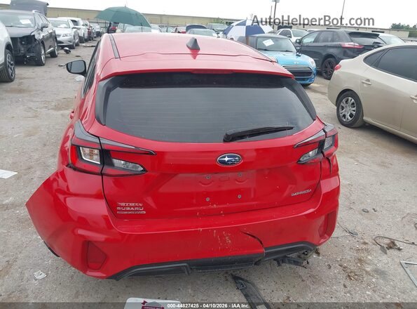 JF1GUABC6R8903161 2024 SUBARU IMPREZA Красный 