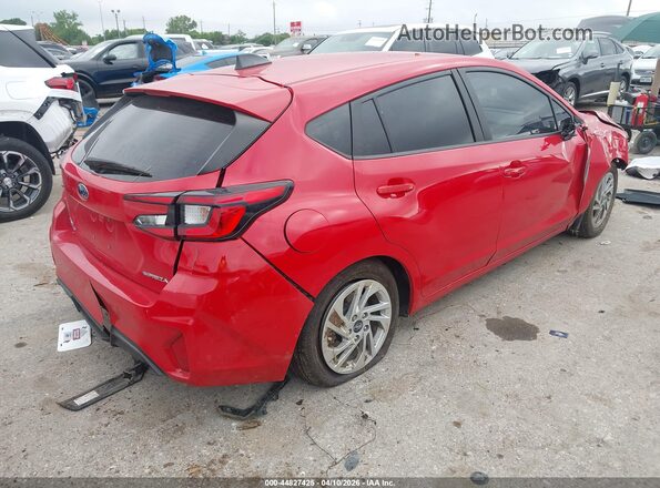 JF1GUABC6R8903161 2024 SUBARU IMPREZA Красный Задняя правая четверть