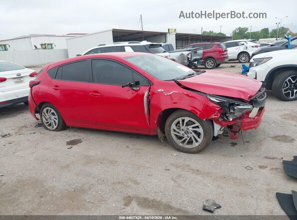 JF1GUABC6R8903161 2024 SUBARU IMPREZA Красный Вид щитка приборов