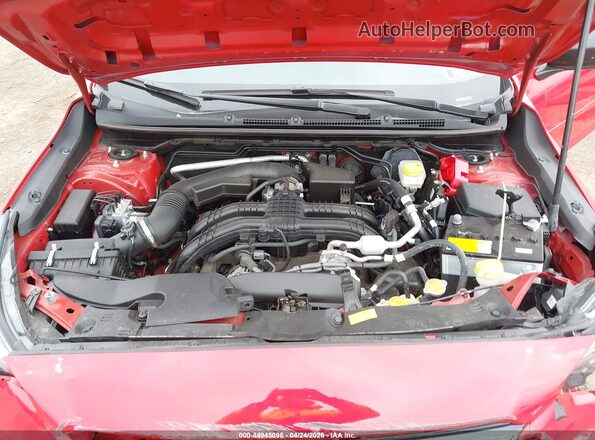 JF1GUABC8S8213403 2025 SUBARU IMPREZA Red Հետևի տեսք