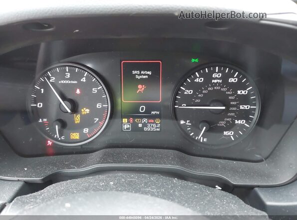 JF1GUABC8S8213403 2025 SUBARU IMPREZA Red Հետևի նստատեղերի տեսք