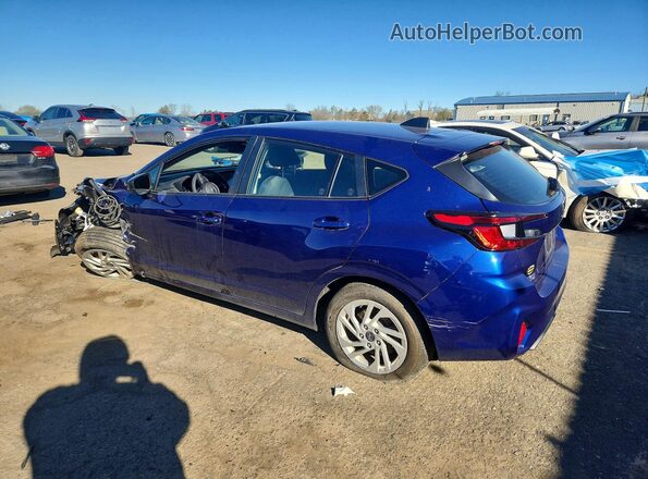 JF1GUABC9R8229345 2024 SUBARU IMPREZA Синий Задняя левая четверть