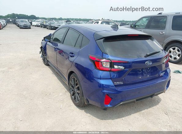 JF1GUHJC2R8301058 2024 SUBARU IMPREZA Blue უკანა მარცხენა