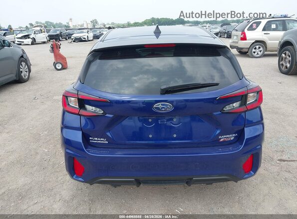 JF1GUHJC2R8301058 2024 SUBARU IMPREZA Blue 