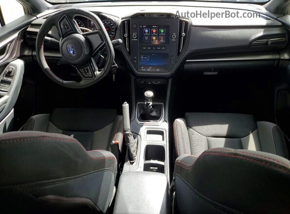 JF1VBAA60P9810863 2023 SUBARU WRX White Առջևի վահանակի տեսք