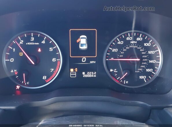 JF1VBAA60P9814430 2023 SUBARU WRX Blue Widok tylnych siedzeń