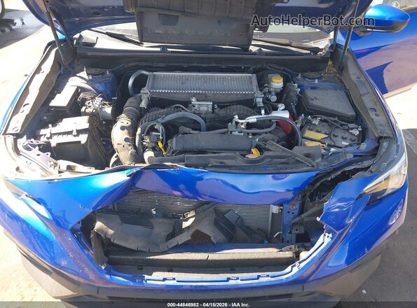 JF1VBAA60P9814430 2023 SUBARU WRX Blue Widok z tyłu