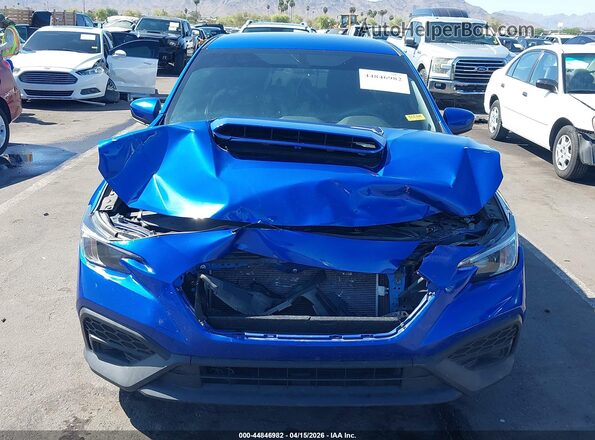JF1VBAA60P9814430 2023 SUBARU WRX Blue Widok zestawu wskaźników