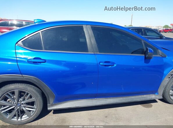 JF1VBAA60P9814430 2023 SUBARU WRX Blue Widok wnętrza z tyłu