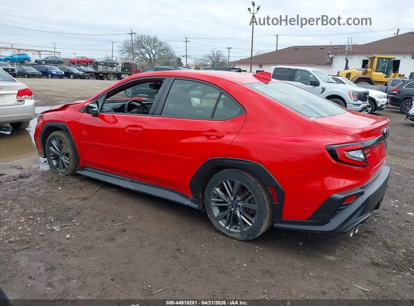 JF1VBAA63N9016324 2022 SUBARU WRX Red Tył lewy