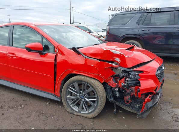 JF1VBAA63N9016324 2022 SUBARU WRX Red 