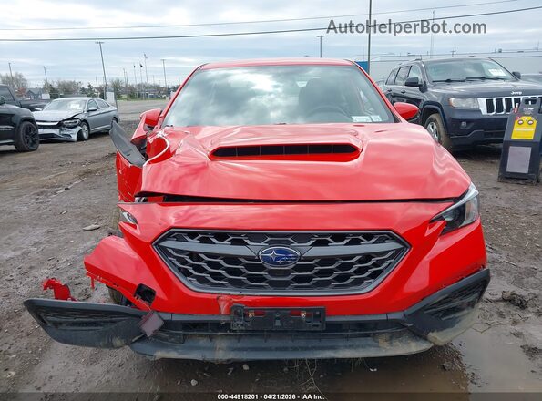 JF1VBAA63N9016324 2022 SUBARU WRX Red 