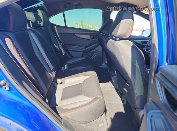 JF1VBAA68P9823151 2023 SUBARU WRX Blue Rear seats view