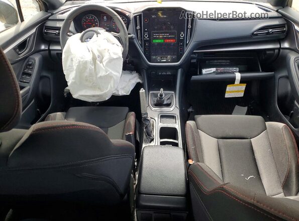JF1VBAB66R9814112 2024 SUBARU WRX Black Dashboard view