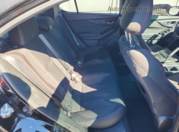 JF1VBAF62P9812414 2023 SUBARU WRX Black უკანა სავარძლების ხედი