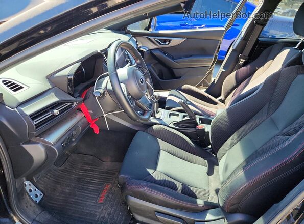 JF1VBAF62P9812414 2023 SUBARU WRX Black წინა სალონის ხედი