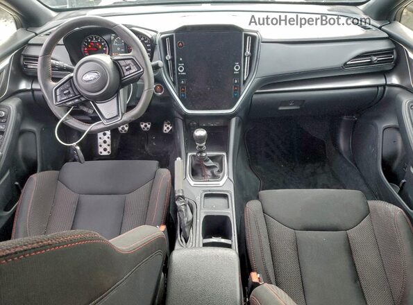 JF1VBAF62P9821193 2023 SUBARU WRX Gray Առջևի վահանակի տեսք