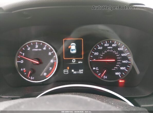 JF1VBAF63P9802166 2023 SUBARU WRX Red Հետևի նստատեղերի տեսք