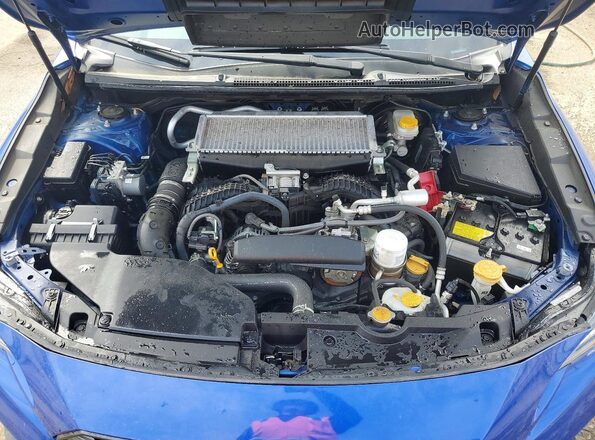 JF1VBAF63P9820022 2023 SUBARU WRX Blue უკანა სალონის ხედი