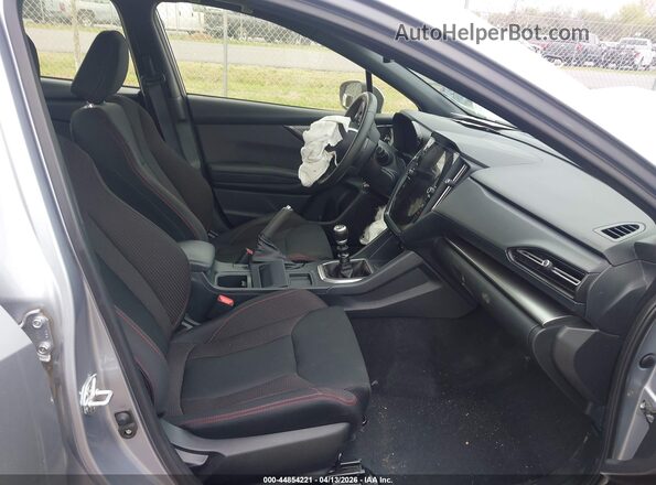 JF1VBAF64P9815167 2023 SUBARU WRX Silver Widok wnętrza z przodu