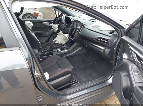 JF1VBAF66N9028895 2022 SUBARU WRX Gray წინა სალონის ხედი