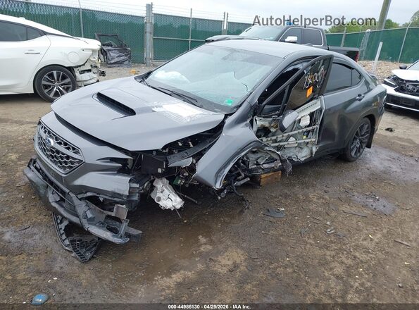 JF1VBAF66N9028895 2022 SUBARU WRX Gray წინა მარცხენა ხედი სამი მეოთხედიდან
