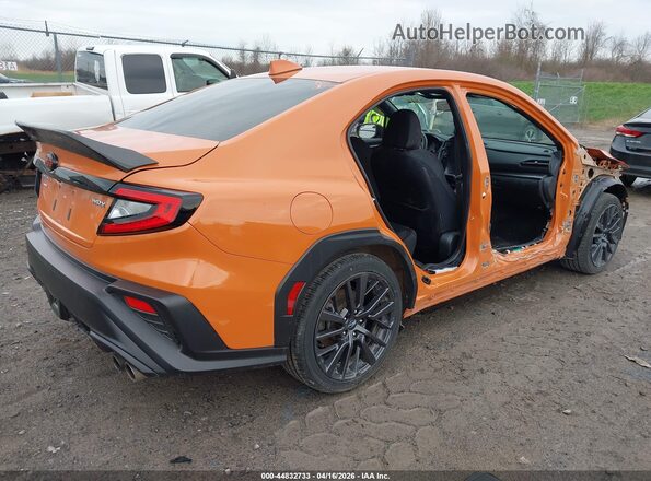 JF1VBAF67P9819455 2023 SUBARU WRX Оранжевый Задняя правая четверть