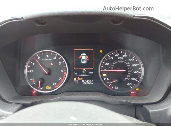 JF1VBAF67P9819455 2023 SUBARU WRX Оранжевый Вид задних сидений