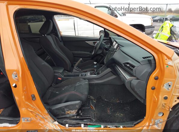 JF1VBAF67P9819455 2023 SUBARU WRX Оранжевый Вид салона спереди