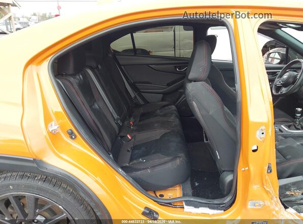 JF1VBAF67P9819455 2023 SUBARU WRX Оранжевый Вид наклейки с VIN-кодом